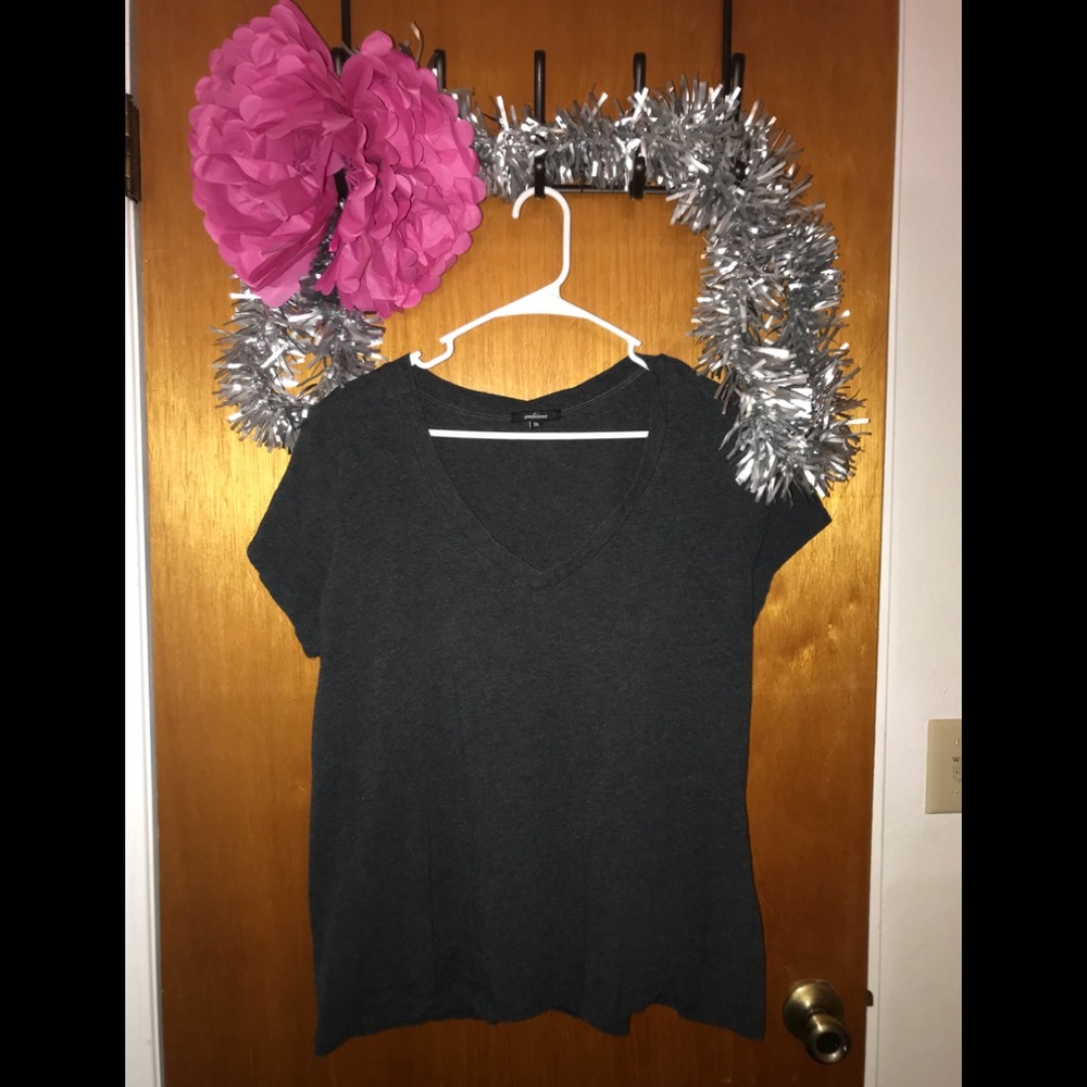 3X Dark Grey plain Tee Shirt 👚